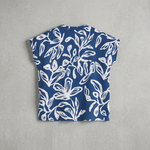 T-shirt en satin à manches courtes pour femme avec imprimé graphique sur la poitrine, 190 g/m², coton élasthanne, été, séchage rapide, respirant, streetwear urbain - Product Image 2
