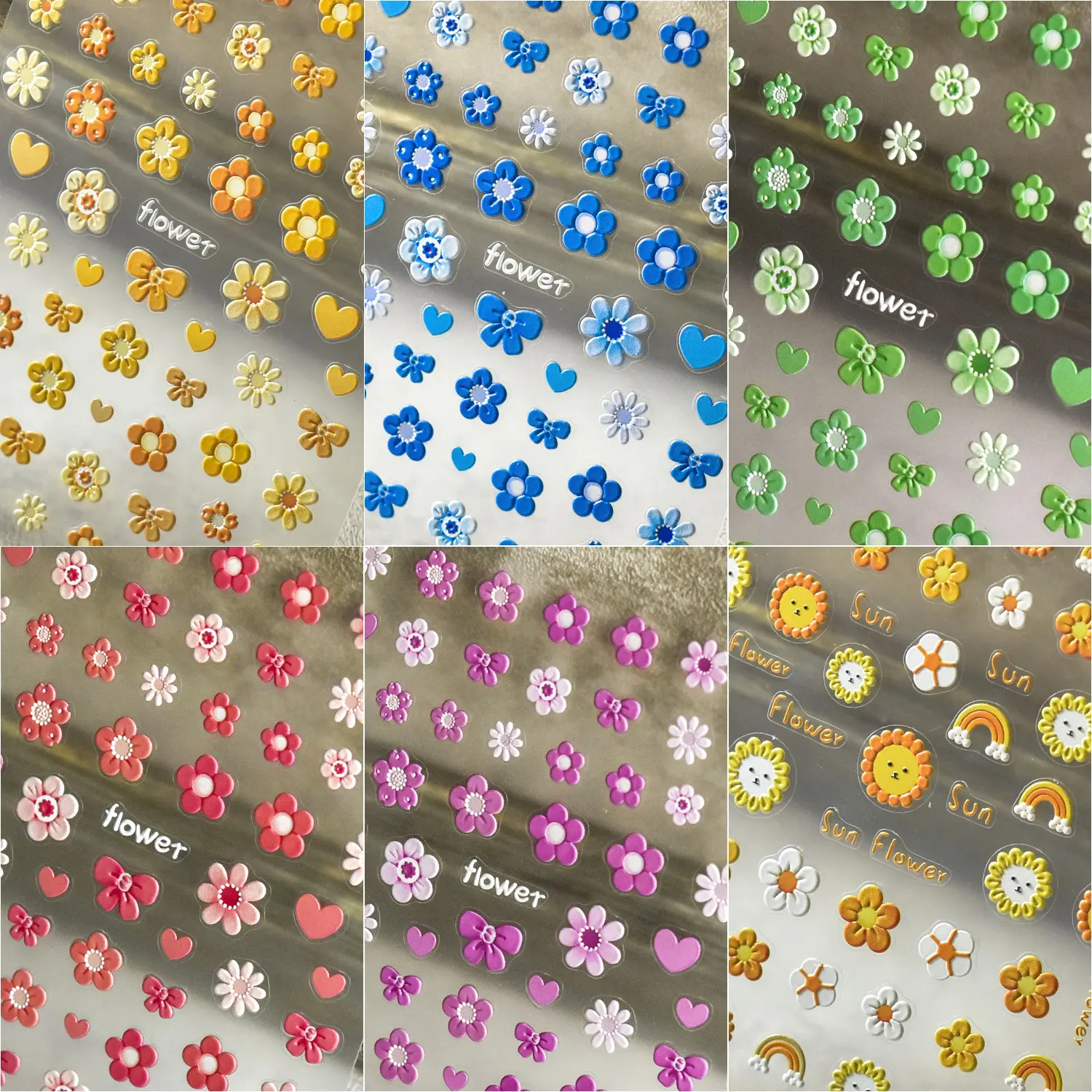 To-1430 Our company produces 5D embossed nail stickers, animals, characters, cartoons, graphics, elements other nail stickers