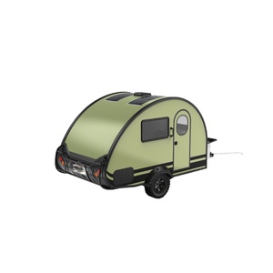 <span class=keywords><strong>Caravane</strong></span> de voyage XINYI Teardrop pour 2 personnes, tout-terrain, avec salle de bain, pour le camping - Product Image 1