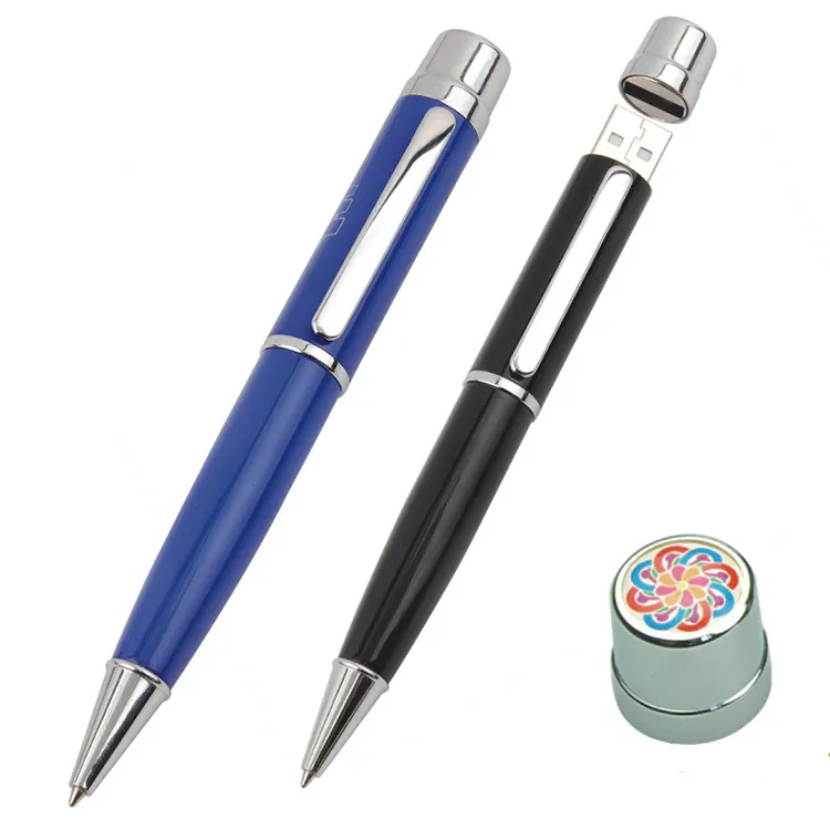 Werbe-Metallstift-Treiber 128 GB Benutzer definiertes Logo Stift USB-Flash-Laufwerk 3.0 Großhandel