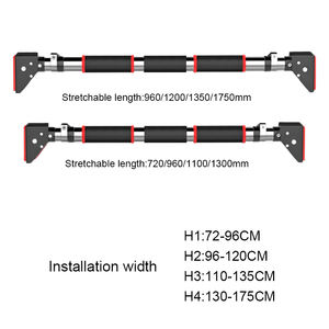 Barre de traction murale personnalisée avec logo, 72-92 cm, pour entraînement de force - Product Image 4