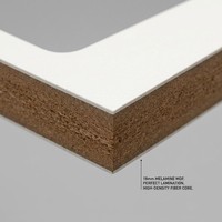 Panneau MDF professionnel haute densité 1-30 mm, qualité E1, 1220x2440 mm, panneau de fibres poncé pour meubles haut de gamme et décoration intérieure
