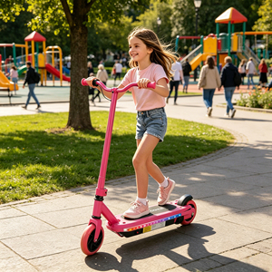 Trottinettes électriques pour enfants disponibles en plusieurs couleurs, <span class=keywords><strong>trottinette</strong></span> électrique pour enfants de 7 à 12 <span class=keywords><strong>ans</strong></span>, deux roues, 12V/24V, en plastique - Product Image 1