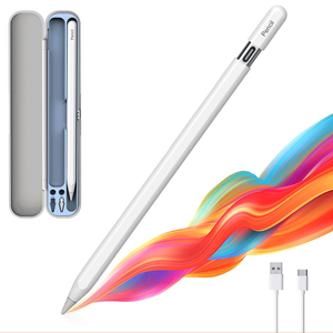 KSENTRY Penna Stilo Capacitiva Attiva con Ricarica Type-C, Attrazione Magnetica, Rilevamento Inclinazione e Punta Sostituibile - Product Image 2