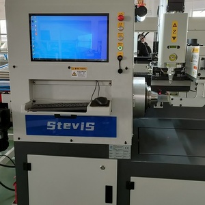 เครื่องตัดท่อโลหะ CNC แบบประหยัดต้นทุน เครื่องตัดเลเซอร์ท่อกลมอัตโนมัติ 1500W 4 แกน ระบบระบายความร้อนด้วยน้ำ ไฟเบอร์ AI/PLT - Product Image 3
