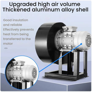 120W Flange Bracket 220V Silent Radial <strong>Fan</strong> DF Centrifugal <strong>Blower</strong> Kitchen Smoking Ventilation Industrial Dust Removal - Product Image 4