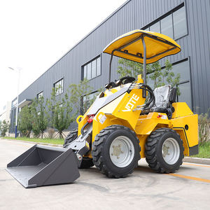 Envío Gratis: Minicargadora de orugas VTH-360W con accesorios para movimiento de tierras, modelo pequeño con orugas, para S - Product Image 2