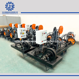 เครื่องผลิตลวดหนามบิดเกลียวเหล็กชุบสังกะสี CS-A ใหม่ปั๊มมอเตอร์โรงงานผลิตวัสดุก่อสร้าง - Product Image 3