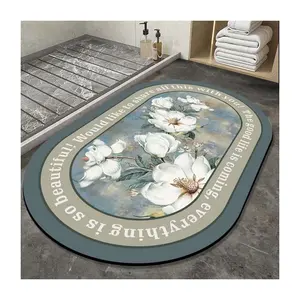 TIAN JIN MODE MORE Fashion Support for size designs skin friendly and quick drying Absorbent Water Anti Slip bathroom rug