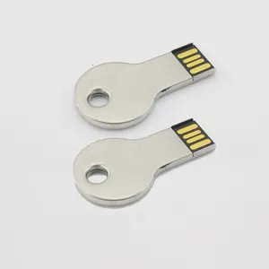 ไดร์เวอร์ USB รูปกุญแจโลหะขนาดเล็กแบบกําหนดเอง USB2.0/3.0 1GB--64GB USB คีย์แท่ง pendrive