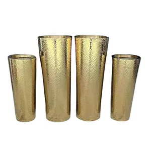 Brass Búa kim loại planter lớn hiện đại búa chậu hoa