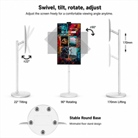 TV Pintar Standby Me 32 Inci Layar Sentuh Kapasitif Android 13 8+128G WiFi Speaker 10W untuk Penggunaan Rumah dan Komersial