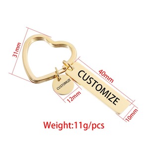 Logotipo personalizado <span class=keywords><strong>para</strong></span> chica negra Rock grabado oro nombre llaveros personalizable oro rosa escritura en blanco llaveros anillos - Product Image 5