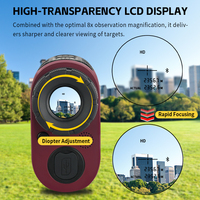 Nouveau Télémètre Laser 3-en-1 Surertech Haute Précision 3000m, Étanche IP67 pour la Chasse, les Sports de Plein Air et l'Escalade