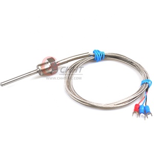 China Manufacture 3 Wire M6/M8/M10 Thermocouple Industry <strong>Temperature</strong> <strong>Sensor</strong> Pt100 Rtd - Product Image 1