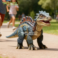 Intelligenter ferngesteuerter animatronischer Laufroboter-Ankylosaurus-Hund-Dinosaurier