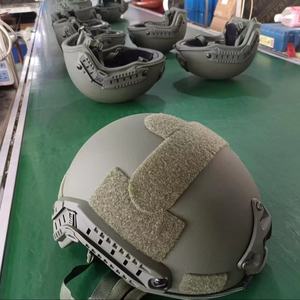 Casco Táctico Rápido de Ajuste de UHMWPE con Ranuras, 4 Puntos de Suspensión, Correa Ajustable para la Cabeza, Casco de Escalada para Exteriores Tallas S/M/L/XL Personal - Product Image 2