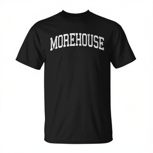 Camiseta deportiva vintage Morehouse negra para hombre, talla M - Product Image 2