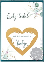 Billet à gratter personnalisé pour la Saint-Valentin, carte à gratter imprimée, cadeaux pour les couples amoureux, carte à gratter avec enveloppe