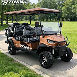 Carrito de Golf Eléctrico de Lujo de 6 Plazas al por Mayor con Certificación CE y Batería de Litio para Transporte en Hoteles y Lugares Turísticos - Product Image 1