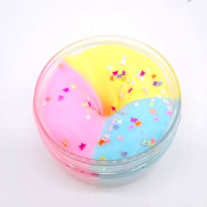 New Popularity Colorful Unicorn <b>Slime</b> <b>Toys</b> Supplies Crystal Fluffy Charms Putty Resin <b>Slime</b> - Product Image 1