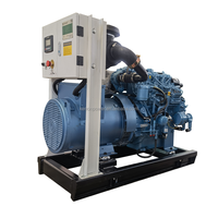 Refroidissement par eau de mer 50Hz/60Hz générateur diesel marin triphasé 80kw 100kva avec Perkins 4.4TW2GM