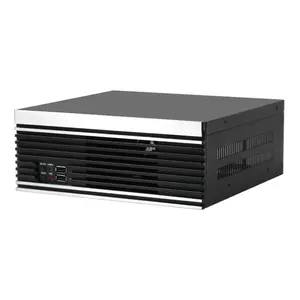 HTPC Aluminio Mini ITX Industrial PC Server Case Desktop 2U Servidor Chasis