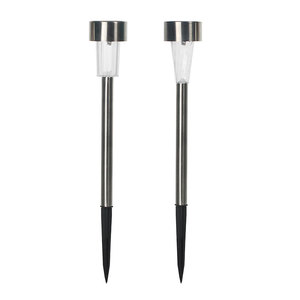 Lámpara Solar para Jardín Hejia HJ002B55 de 365 mm, Acero Inoxidable, Resistente al Agua, con Encendido/Apagado Automático - Product Image 3