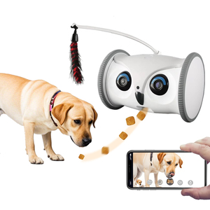 Jouets interactifs automatiques pour chiens, <span class=keywords><strong>distributeur</strong></span> de nourriture pour animaux de compagnie intelligent avec caméra Wifi, jouet électronique pour <span class=keywords><strong>chat</strong></span>, <span class=keywords><strong>distributeur</strong></span> de nourriture pour animaux de compagnie - Product Image 3