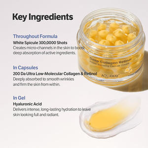 Wholesale Korea Face Moisturizer Lightweight Brightening Plump Nourishing Moisturizing <strong>Cream</strong> Collagen <strong>Retinol</strong> Capsule <strong>Cream</strong> - Product Image 2