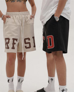 Pantalones Cortos Deportivos de Felpa Francesa de Algodón Reflectante de Lujo al por Mayor para Hombre - Product Image 2