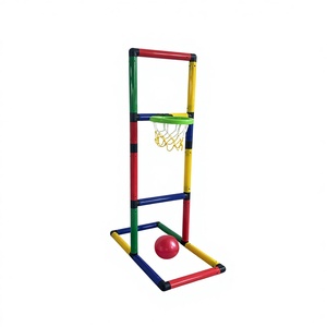 Support <span class=keywords><strong>de</strong></span> basketball portable pour adultes et adolescents, en PVC et PP haute résistance, facile à assembler, mobile et réglable pour terrains <span class=keywords><strong>de</strong></span> basketball intérieurs - Product Image 4