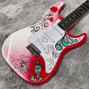 กีตาร์ไฟฟ้าคลาสสิก Farlley.na 5 ระดับเสียง 22 เฟรต คอไม้เมเปิล ฟิงเกอร์บอร์ดไม้มะเกลือ สำหรับผู้ใหญ่ ผู้เริ่มต้น และมืออาชีพ แนวร็อค - Product Image 4