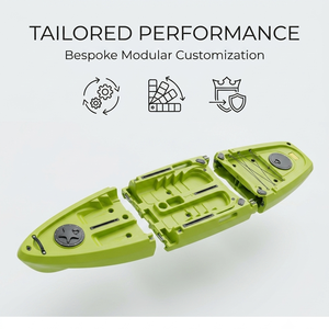 <span class=keywords><strong>Kayak</strong></span> de pêche à <span class=keywords><strong>coque</strong></span> rigide en trois parties, modèle sit-on-top, pour la pêche en mer, le tourisme et les activités offshore – Fournisseur direct usine - Product Image 4