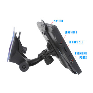 Màn Hình Cảm Ứng Thông Dụng Hd <span class=keywords><strong>7</strong></span> Inch Thiết Bị Định Vị GPS Đa Phương Tiện Di Động 8G Cho Xe Tải Mỏng - Product Image 6