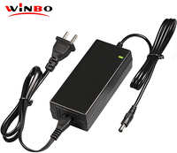 Chargeur de batterie Li-ion Lithium AC DC Winbo 4.2V 8.4V 12.6V 16.8V 21V 25.2V 29.4V 42V 46.2V 50.4 54.6V 1A 2A pour Xiaomi M365