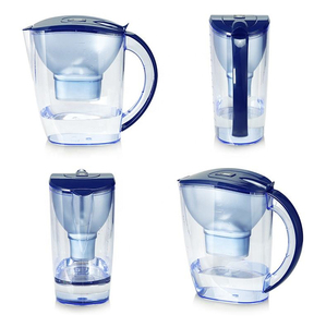 Hộ gia đình xách tay của nhãn hiệu nước nhựa Jug 6-giai đoạn than hoạt tính bình nước lọc <span class=keywords><strong>Ionizer</strong></span> hệ thống lọc nước - Product Image 5