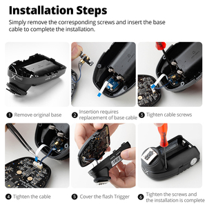 Godox XPROII Trigr Hot Shoe Accessoire de remplacement pour Canon pour Nikon pour Sony Fuji <span class=keywords><strong>Olympus</strong></span> Pentax-Xpro-C/N/S dans la boîte pour <span class=keywords><strong>Photo</strong></span> S - Product Image 4