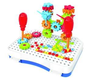Perceuse électrique intelligente pour enfants, jouet de Puzzle, jouets d'apprentissage pour enfants, mosaïque éducative précoce, bricolage, Puzzle Animal de dessin animé 3d - Product Image 5