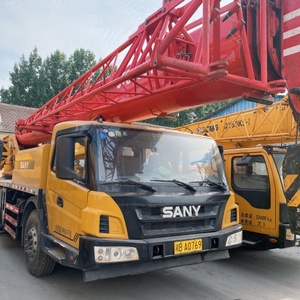 Grúa sobre Camión Sany SCT25 de Segunda Mano, Grúa Hidráulica Usada de 25 Toneladas con Pluma Telescópica de 5 Secciones - Product Image 1