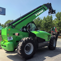 Chariot télescopique Vanse WSC1840 à grande portée de 17,6 mètres, capacité de 4000 kg pour les opérations de levage en construction, diesel