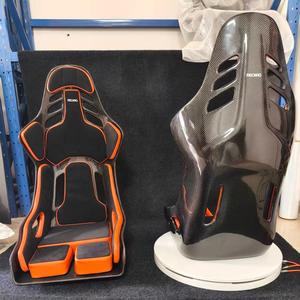 Siège baquet personnalisé Recaro Podium CF en carbone mat, siège de course léger pour Ford Mustang S550, pour Chevy C8 - Product Image 3