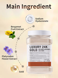 Envío rápido Jelly Maske Powder 24K Gold Antienvejecimiento Antioxidante Hidratante Jelly Masksd - Product Image 3