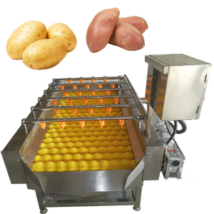 Máquina de limpieza con cepillo de alta presión, máquina de limpieza con rodillo de cerdas para ostras, cepillo de acero inoxidable para eliminar sedimentos - Product Image 5