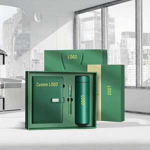 Custom Corporate Gift <b>Set</b> Luxury Vacuum Cup <b>Notebook</b> Executive Kits Business Promotional Christmas Gift Box Commemorative - Product Image 3