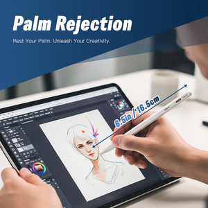 Lápiz Óptico Personalizado de Plástico Alternativo para <span class=keywords><strong>Apple</strong></span> <span class=keywords><strong>Pencil</strong></span> de 2.ª Generación, Rechazo de Palma Magnético, <span class=keywords><strong>Punta</strong></span> <span class=keywords><strong>Fina</strong></span> para Dibujo en iPad - Product Image 5