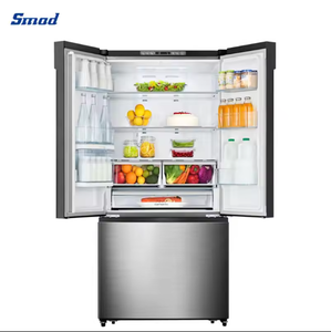 Smad 596L 3 Door French Ice Maker Fast Refrigerator With <b>Water</b> <b>Dispenser</b> for DM-762WH French Door Bottom Freezer Refrigerator - Product Image 4