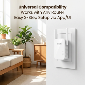 Tenda A23 AX1500 Ripetitore WiFi 6, Amplificatore di Segnale Dual Band, Ripetitore WiFi Mesh con Porta Gigabit e 2 Antenne Esterne - Product Image 2