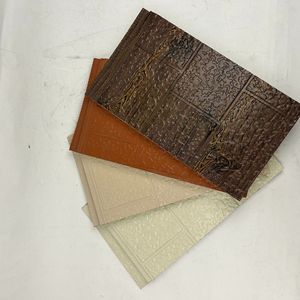 <span class=keywords><strong>Paneles</strong></span> Sándwich Decorativos Integrados para Interiores y Exteriores, <span class=keywords><strong>Prefabricados</strong></span>, Ecológicos, Resistentes al Calor y al Frío, con Tablero Metálico Tallado - Product Image 3