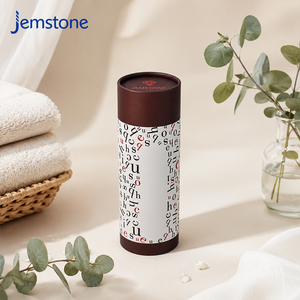 Tube en carton rond recyclable imprimé avec logo personnalisé pour vêtements, t-shirts, serviettes, cadeaux, emballage de boîte en carton - Product Image 1